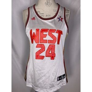 Kobe Bryant #24 Adidas NBA 4Her Lakers All-Star 2009 Jersey Women's MEDIUM